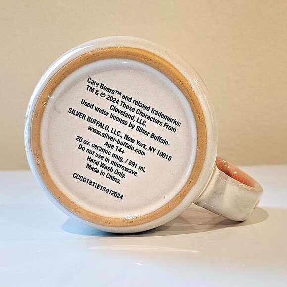 Care Bears Ombre Rainbow COFFEE MUG Large Pink Interior - Picture 6 of 6